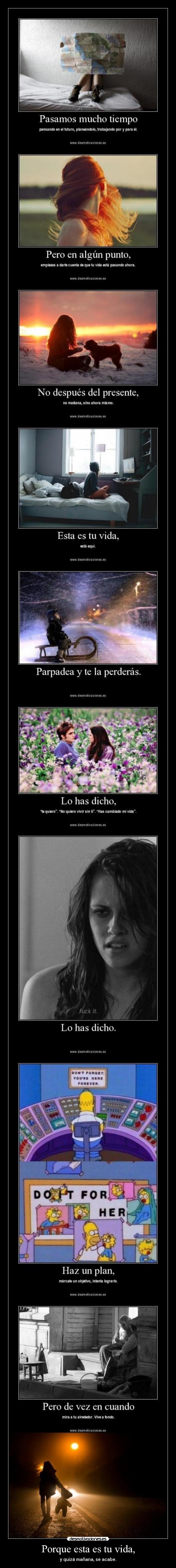 Porque esta es tu vida, -