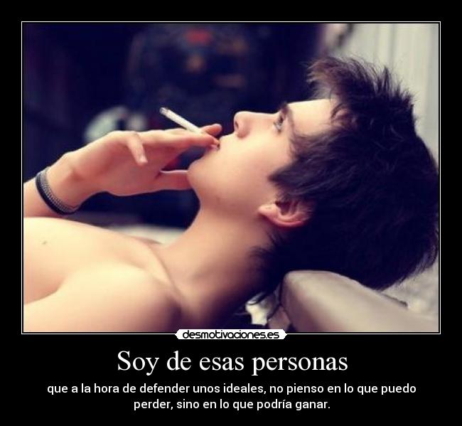 Soy de esas personas - 