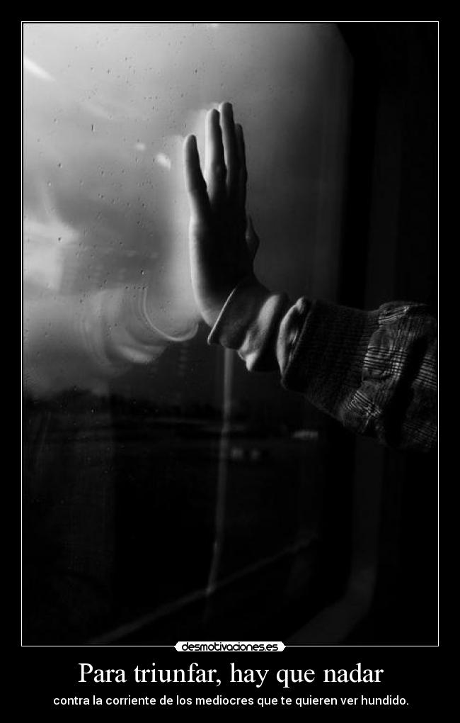 Para triunfar, hay que nadar - 