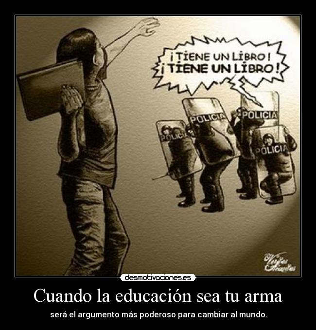 carteles cuando educacion sea arma clantriton addictive karaoke desmotivaciones