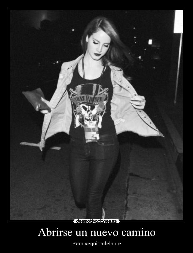 Abrirse un nuevo camino -