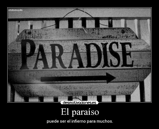 carteles paraiso univc desmotivaciones