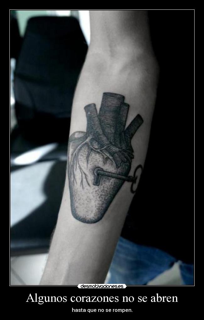 Algunos corazones no se abren -