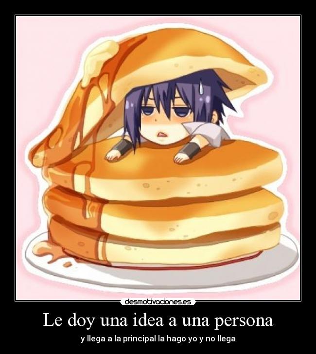 Le doy una idea a una persona - 