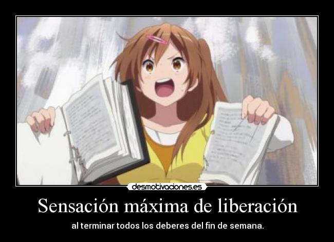 Sensación máxima de liberación - 