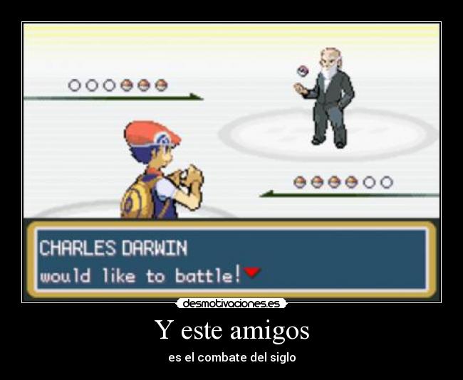 carteles amigos darwin desmotivaciones