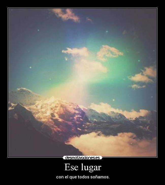Ese lugar -