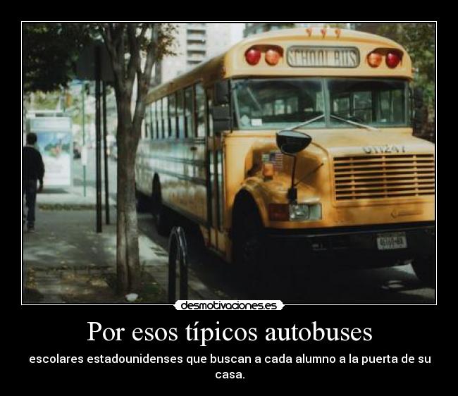 Por esos típicos autobuses - 