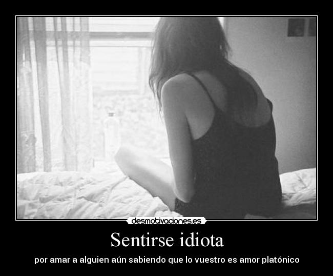 Sentirse idiota -