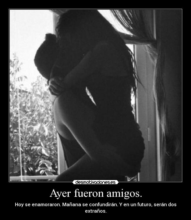 Ayer fueron amigos. - 