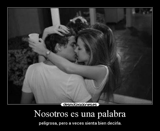 Nosotros es una palabra -