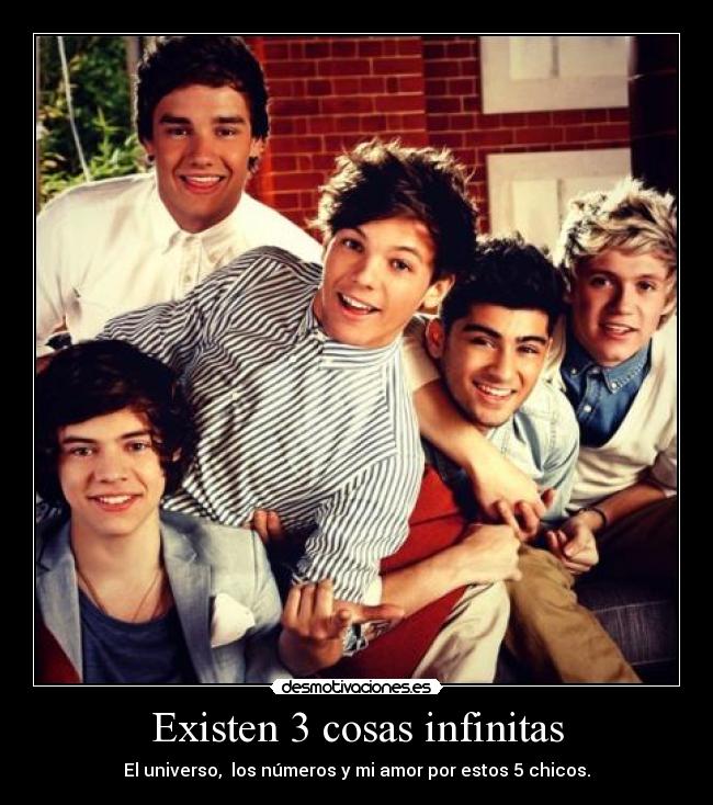 Existen 3 cosas infinitas -