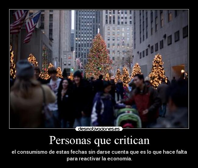 Personas que critican - 