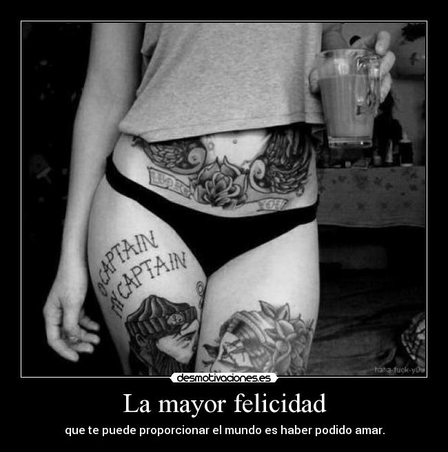 La mayor felicidad - 