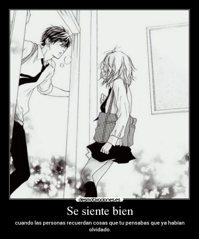 Se siente bien -