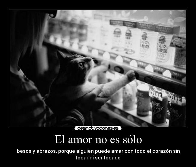 El amor no es sólo -