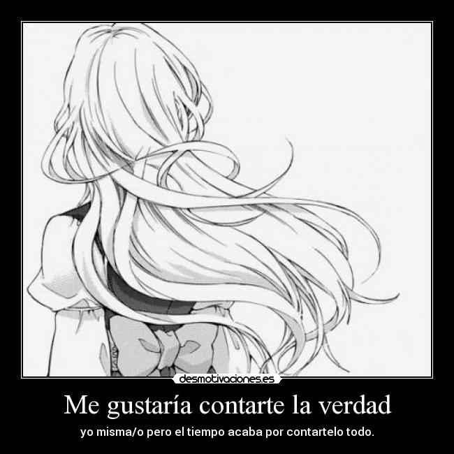 Me gustaría contarte la verdad -