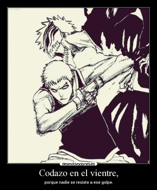 carteles directo esternon bleach ichigo vizard shinigami desmotivaciones