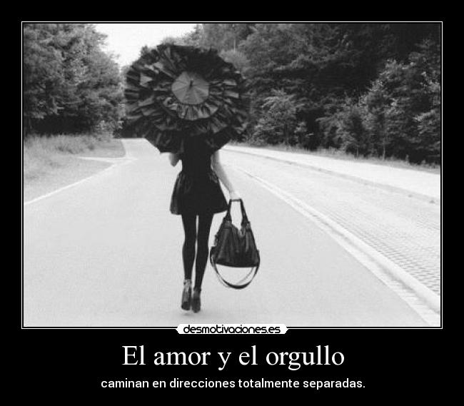 El amor y el orgullo - 