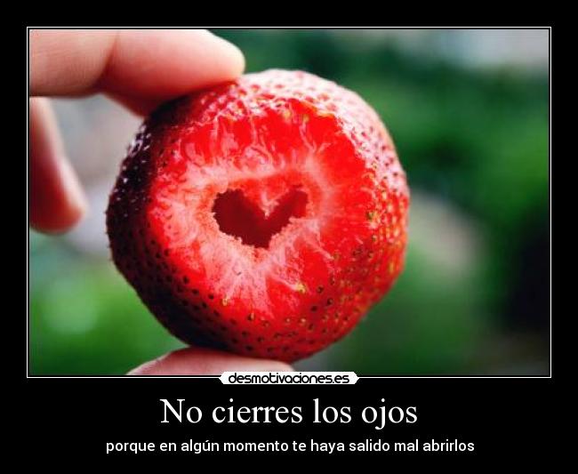 No cierres los ojos - 
