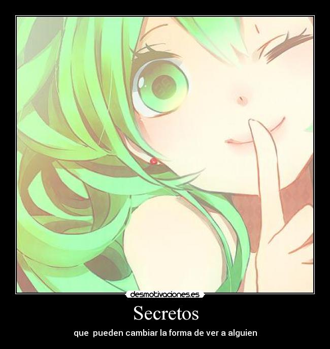 Secretos - que  pueden cambiar la forma de ver a alguien