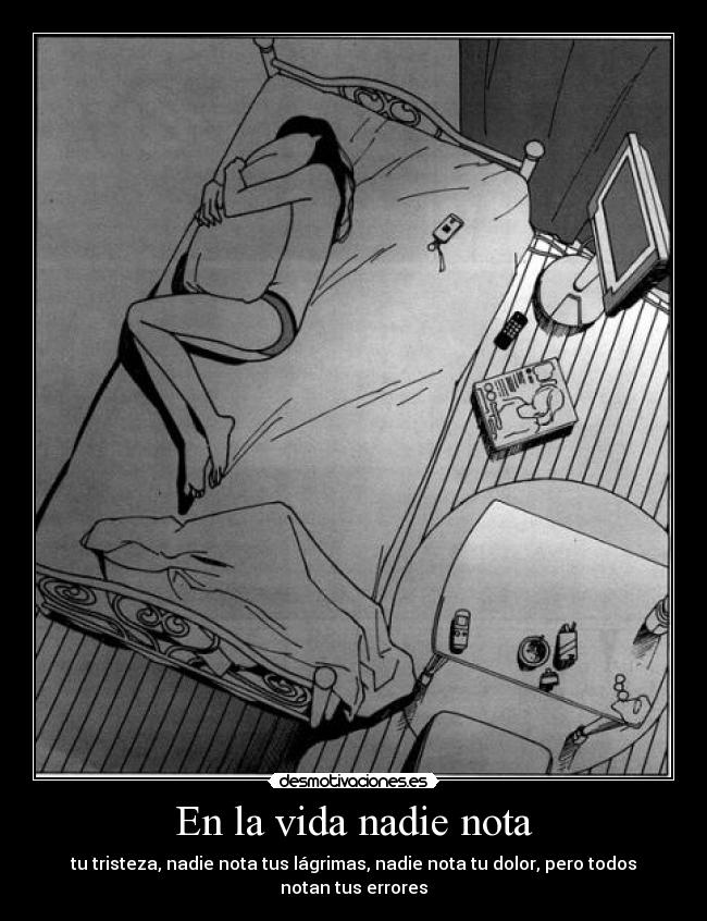 En la vida nadie nota -