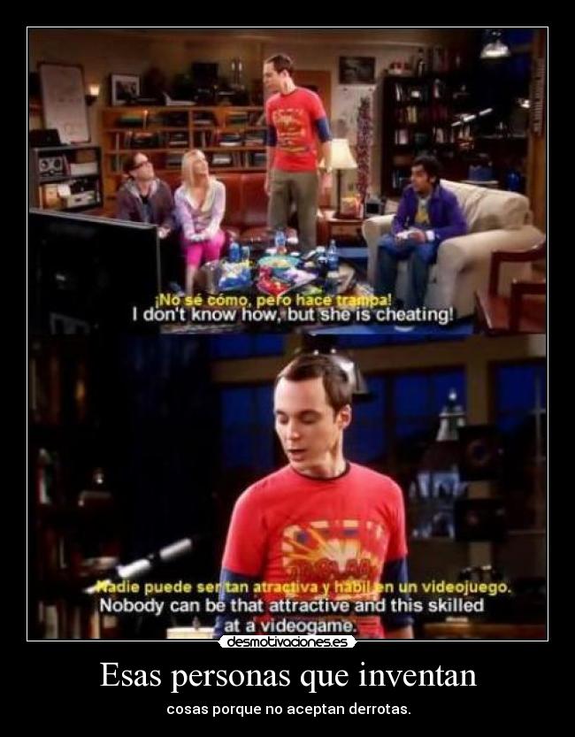 Esas personas que inventan -