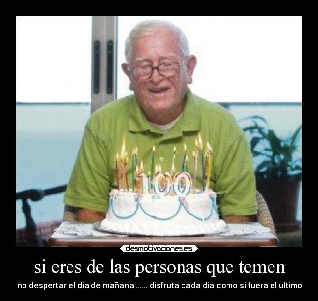 si eres de las personas que temen - 