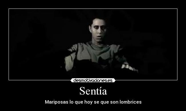 Sentía -