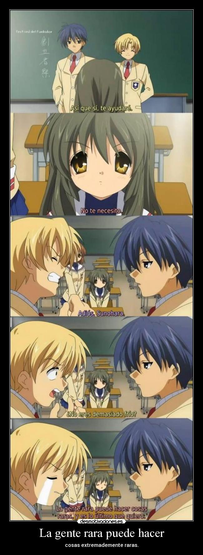 La gente rara puede hacer - cosas extremademente raras.