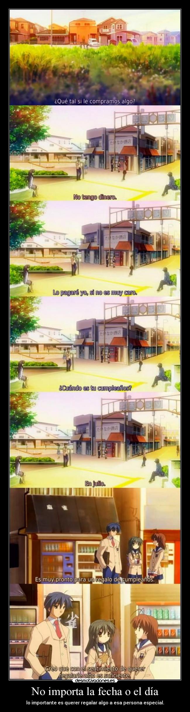 No importa la fecha o el día - lo importante es querer regalar algo a esa persona especial.