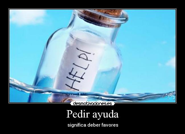 Pedir ayuda -