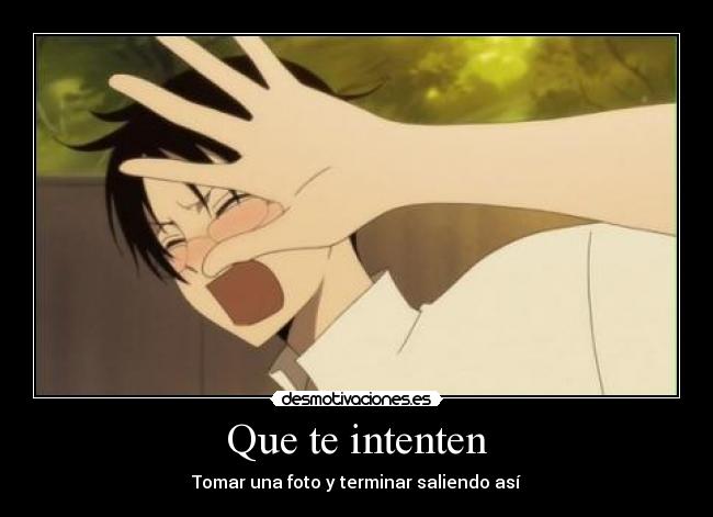 carteles tipico anime manga xxxholic watanuki kimihiro tomar fotos desmotivaciones