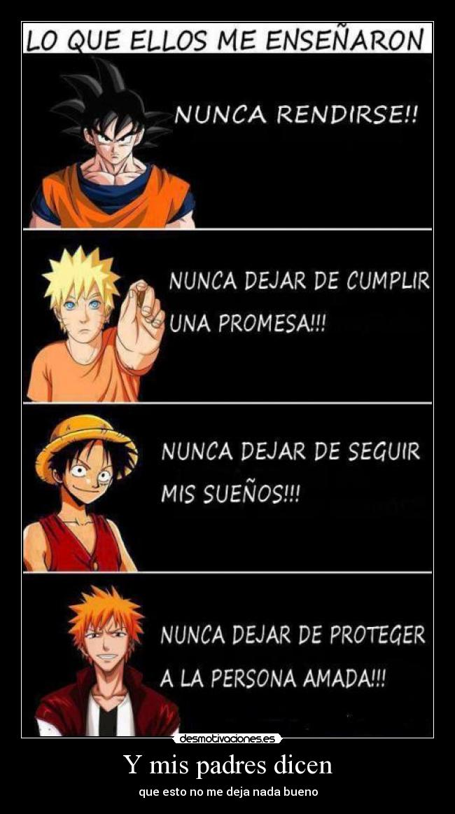 Y mis padres dicen -