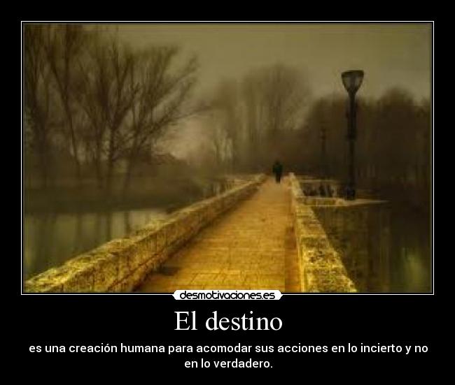 El destino -