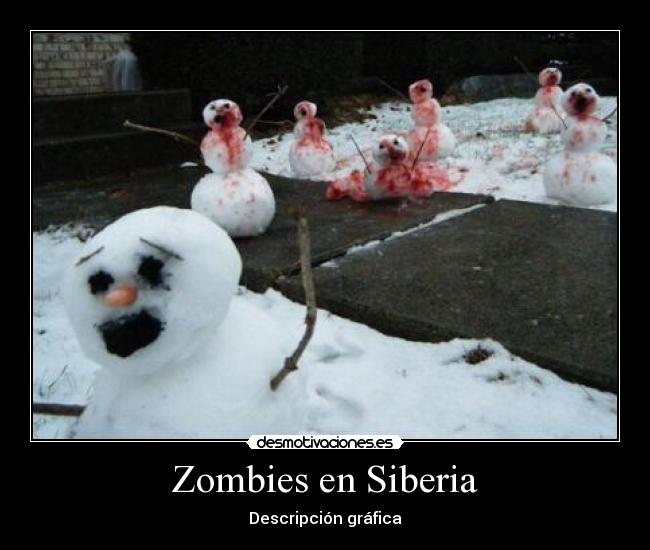 Zombies en Siberia - Descripción gráfica