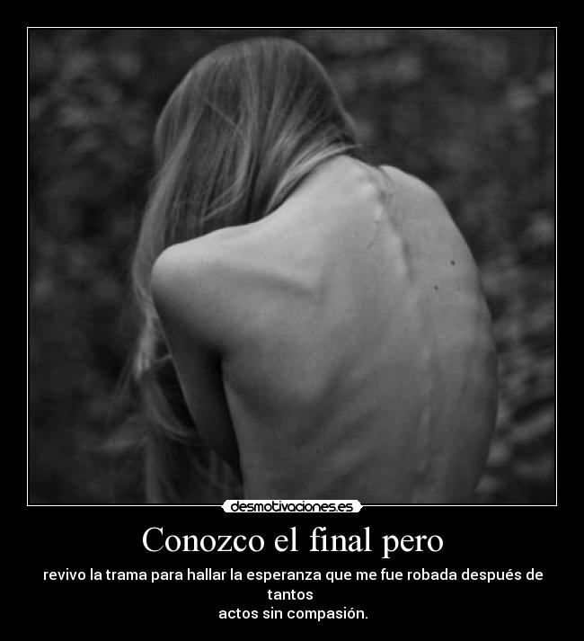 Conozco el final pero - 