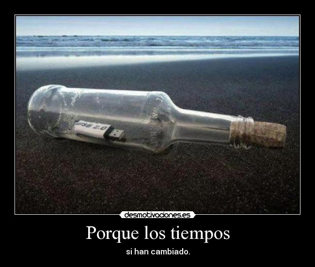 carteles porque los tiempos desmotivaciones