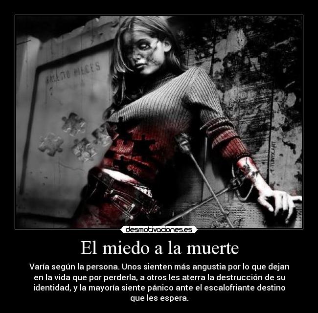 El miedo a la muerte - 