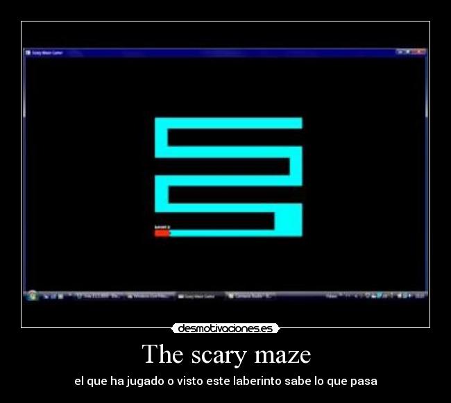 The scary maze - 