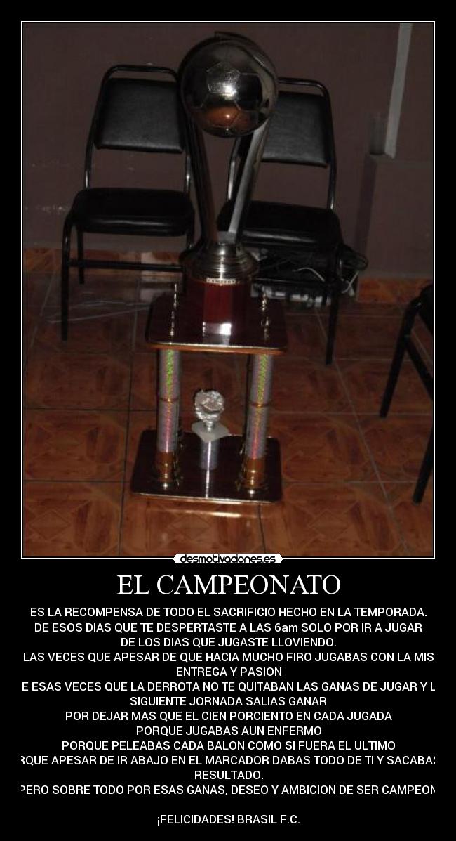 EL CAMPEONATO -