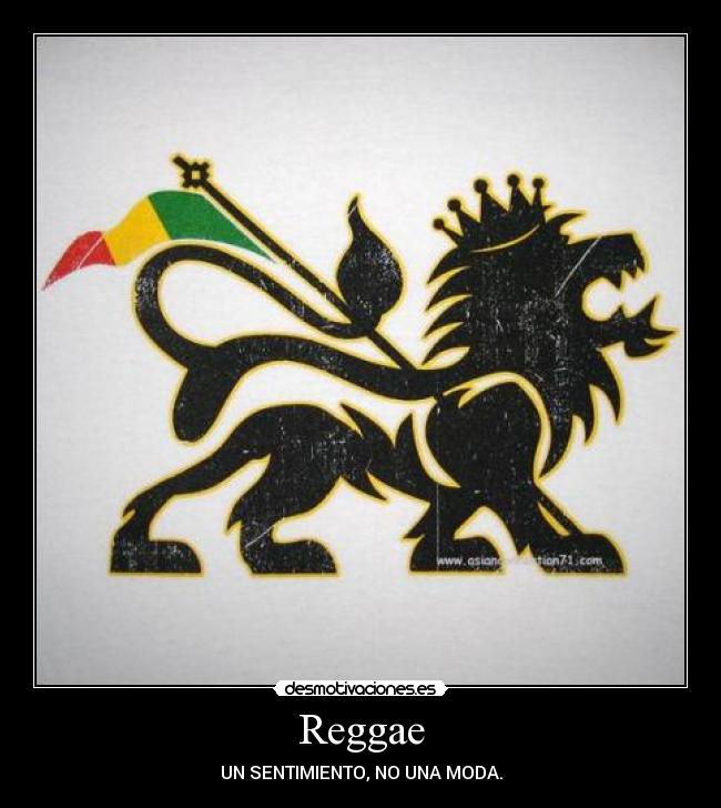 Reggae - UN SENTIMIENTO, NO UNA MODA.