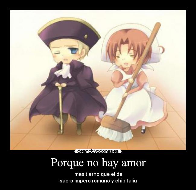 carteles amor hetalia sacro imperio romano chibitalia yaoi kawaii desmotivaciones