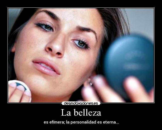 carteles belleza desmotivaciones