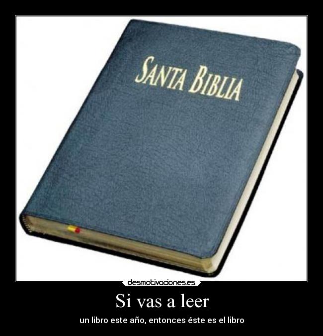 Si vas a leer - 
