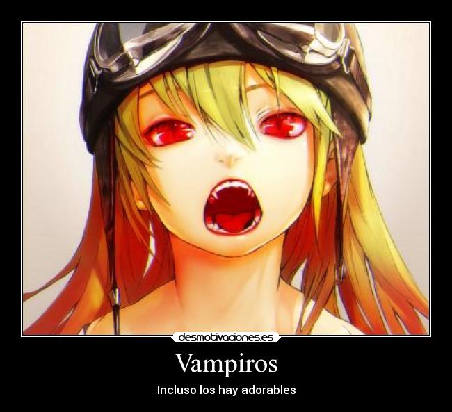 carteles bakemonogatari darkkonnan vampiro desmotivaciones