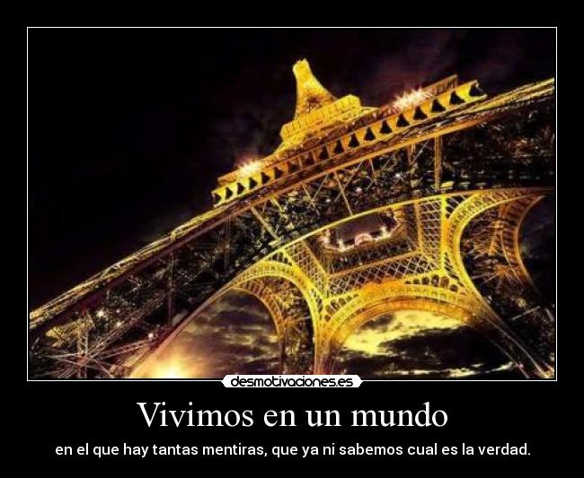 Vivimos en un mundo - 