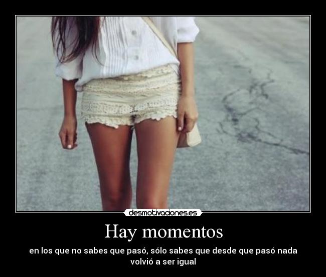 Hay momentos - 