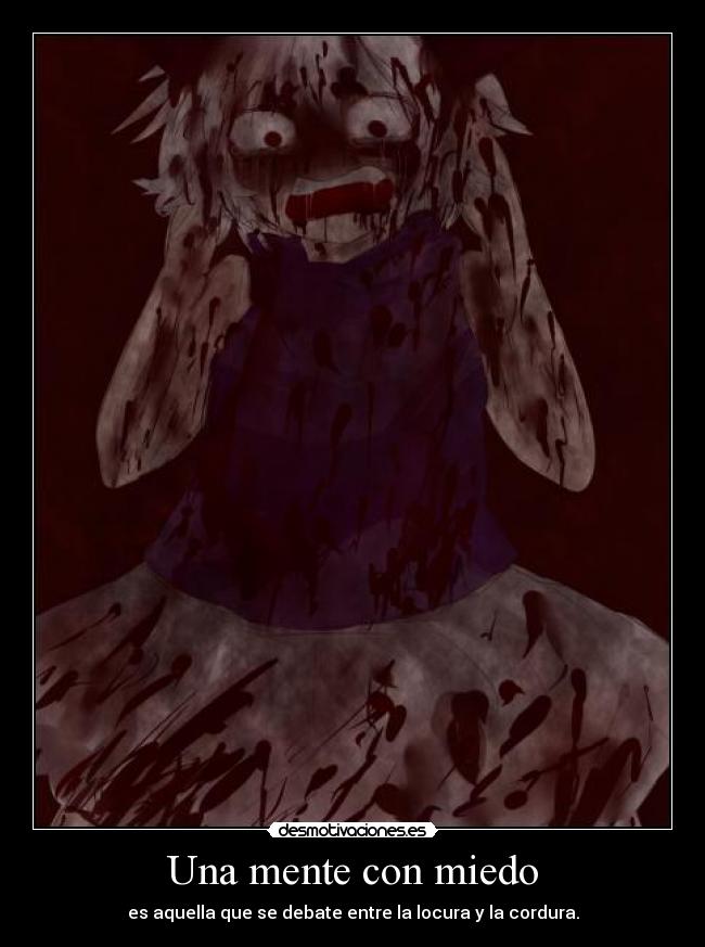 Una mente con miedo -