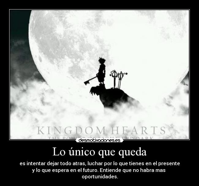 Lo único que queda - 